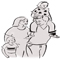 Familia con niños pequeños