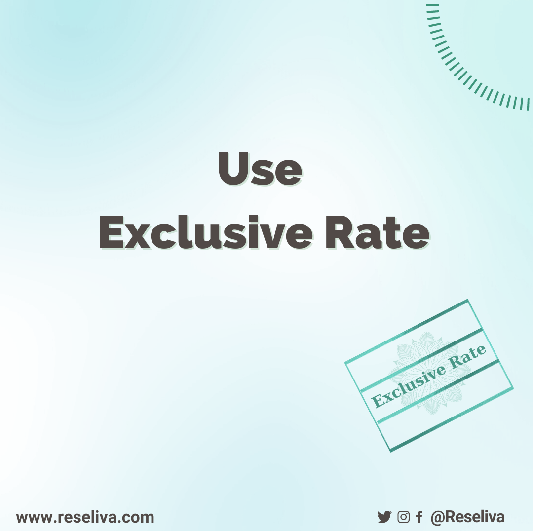 You can give exclusive offers to your guest according to payment policy, cancellation policy, booking date or extra services. Make your property more attractive.