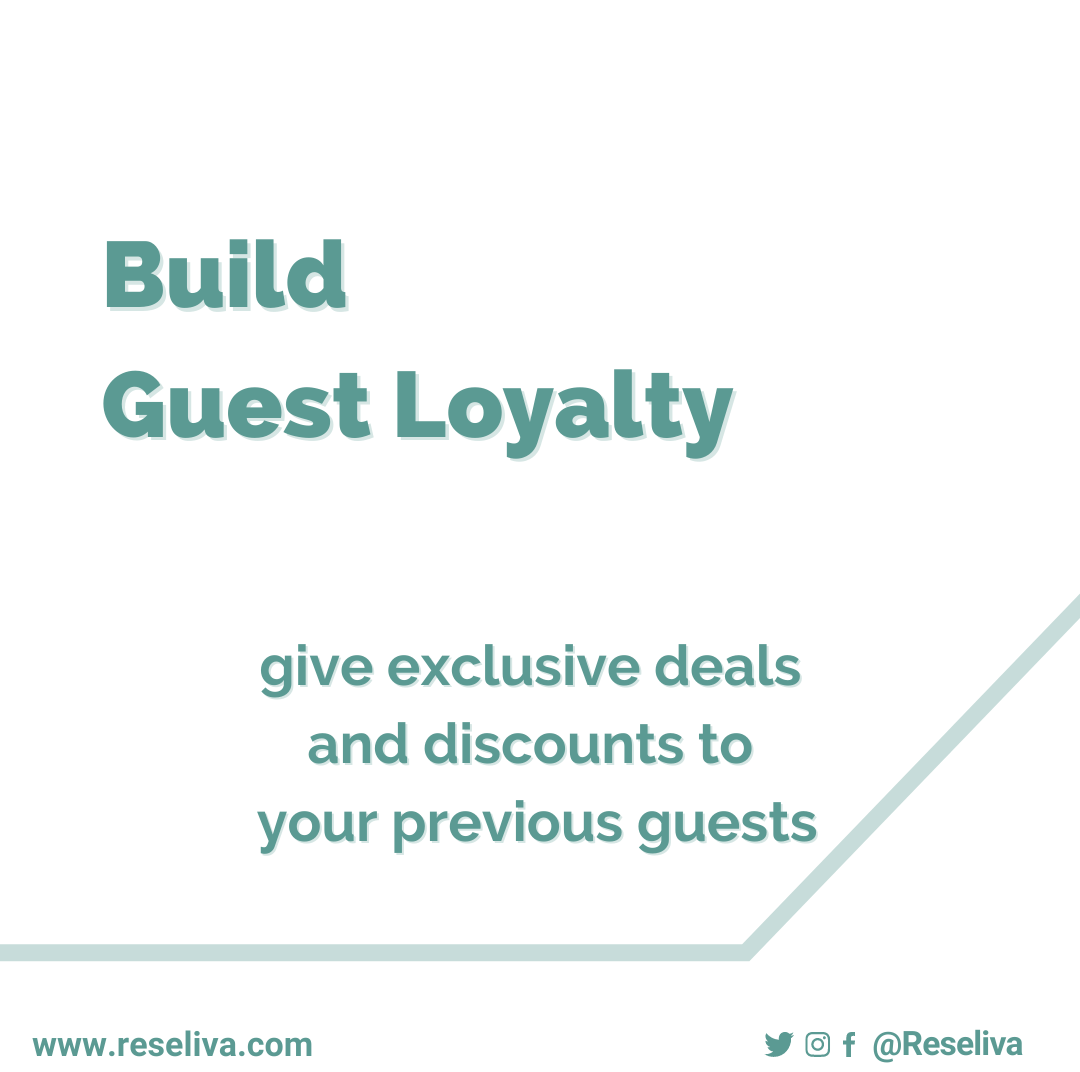 Reward your most important guests, offering them exclusive rates and packages on your website, Facebook page, mobile website and TripAdvisor page.