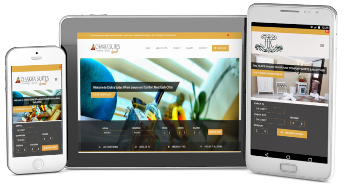 Reseliva responsive, modern and up-to-date hotel websites